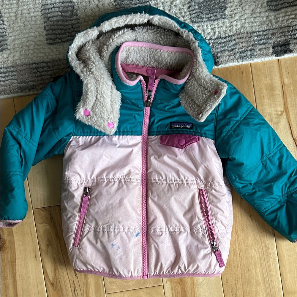 Patagonia tribbles reversible winter jacket
